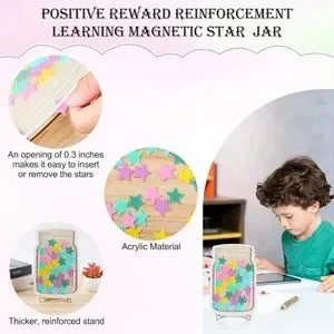 Other | Stars Magnetic Jarreward Kids Star Jars Magnetic Reward Star ...